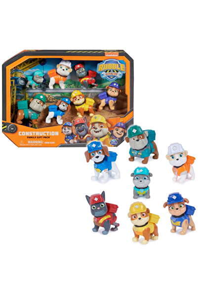 Spinmaster Spin Master Rubble & Crew - Toy Figure Gift Set with 7 Dog Figures