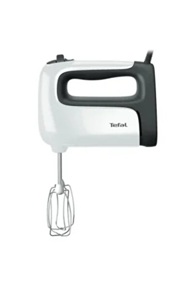 TEFAL Hand Mixer PrepMix+ HT460138 0.6l, 500W, 5 trepte viteza, Alb-Gri inchis