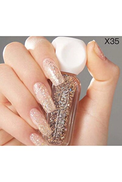 kudan Soyulabilir Su Bazlı Tırnak Ojesi – Kokusuz, Hızlı Kuruyan, Kalıcı ,10 ...