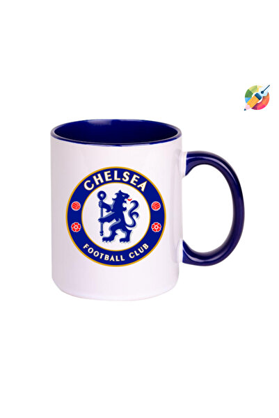 CERCİBAZAAR Printed Trophy Cup with Chelsea Logo