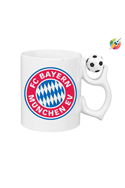 CERCİBAZAAR Printed Trophy Cup with Bayern Munich Logo