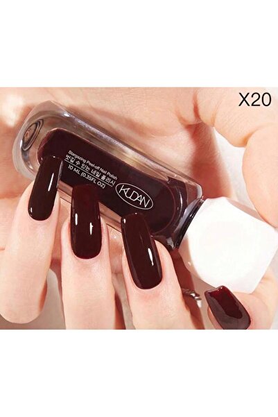 kudan Soyulabilir Su Bazlı Tırnak Ojesi – Kokusuz, Hızlı Kuruyan, Kalıcı ,10 ...