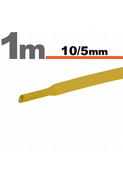 Handy Heat shrink tube Yellow • 10 / 5 mm