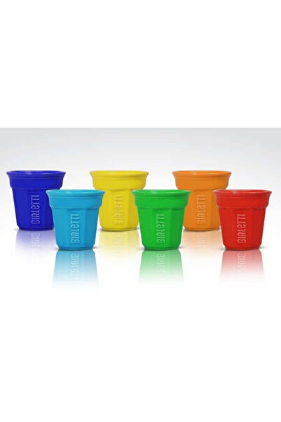 Bialetti Set 6 cani espresso Multicolore