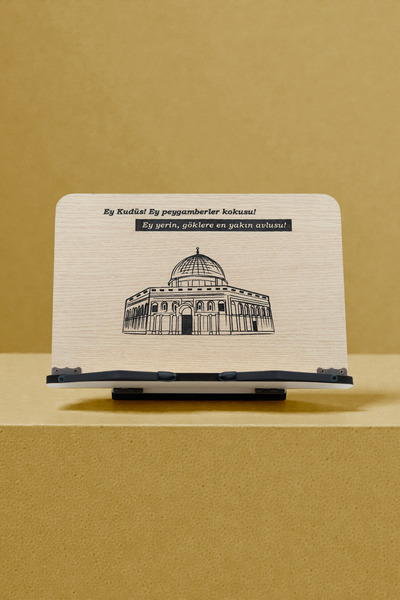 İsfahan TA Kitap Okuma Standı Masaüstü Ahşap Rahle