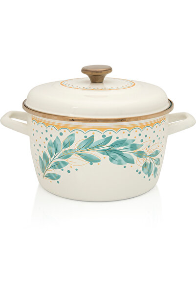 Metalac Oala 6l cu capac Green Line Metalacemail/24cm/6l