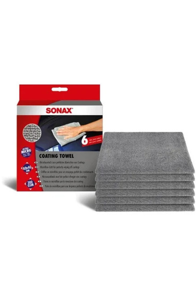 Sonax Set prosop Lavete din microfibră, 40 x 40 cm, 6 bucăți
