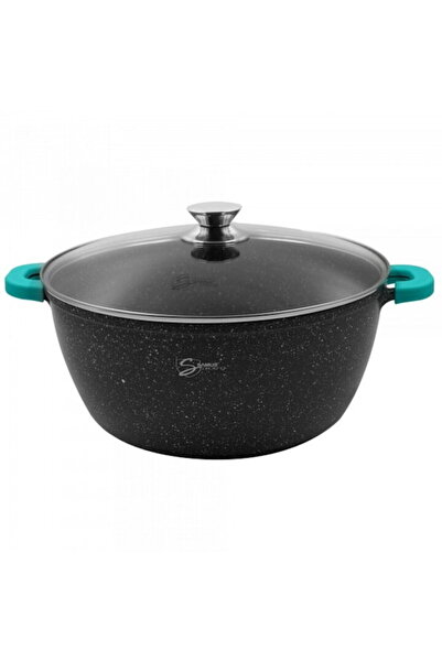 Samus Cast aluminum pot with lid, 28x12.5 cm, 6.5L - TOL28-OC, Toledo Line