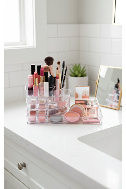 Ark منظم متعدد الأقسام للمجوهرات ومستحضرات التجميل