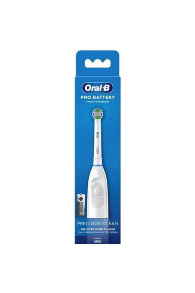 Oral-B DB5 electric toothbrush, battery operated, White
