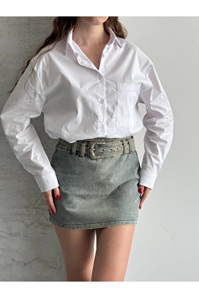 Safari Beyaz Gömlek