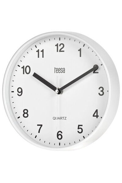Teesa WALL CLOCK 20CM SILVER
