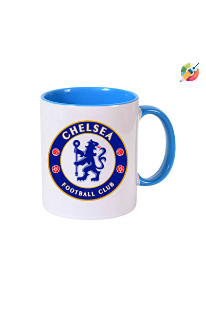 CERCİBAZAAR Printed Trophy Cup with Chelsea Logo