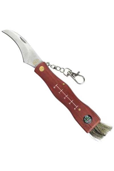 Speck Cuțit pentru ciuperci SCK Mushrooms CC-GC105 cu busolă, maro