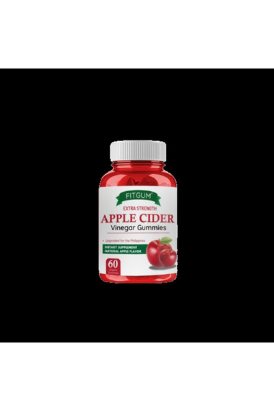 Fitgum Apple Cider Vinegar Gummies 60 Gummies