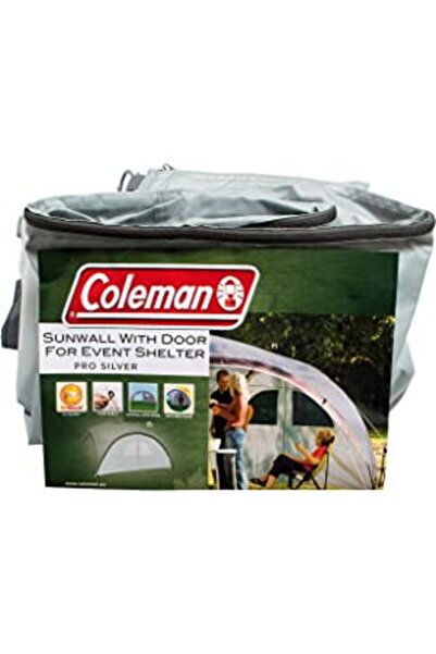 Coleman Sunwall XL, side wall with door for Event Shelter Pro XL 4.5m, side panel (silver)