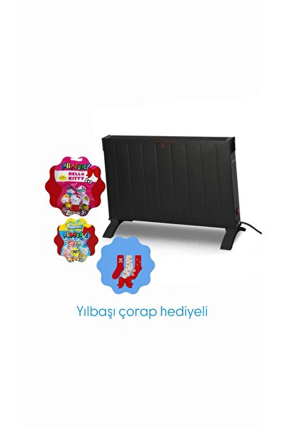 KUMTEL HC-2930 Siyah Konvektör+Yılbaşı Çorap Hediyeli