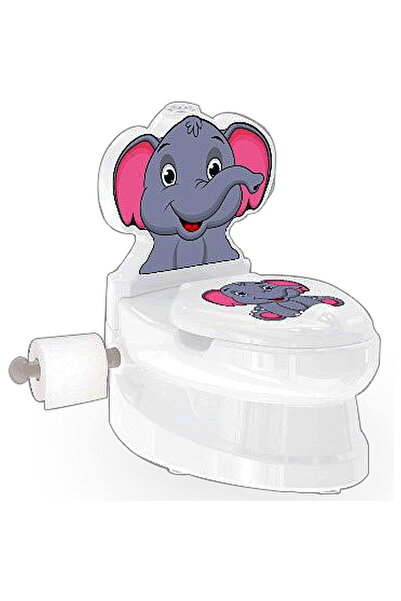 Jamara My little toilet elephant, potty (white/multicolored)