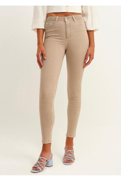 LA TUBA New Season High Waist Recovery Lycra Stretchy Tight Leg Women's Skinny Jeans