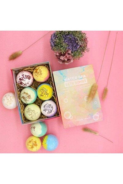 Generics مجموعة كرات الاستحمام "وقت الإزهار"، مجموعة هدايا كرات الاستحمام 6 × 4 أونصة