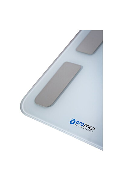 OROMED Electronic bathroom scale ORO-BLUETOOTH SMART white