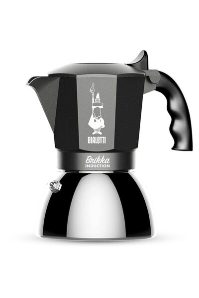 Bialetti Cafetieră BRIKKA INDUCTION 4TZ 180 ml Antracit, Argintiu