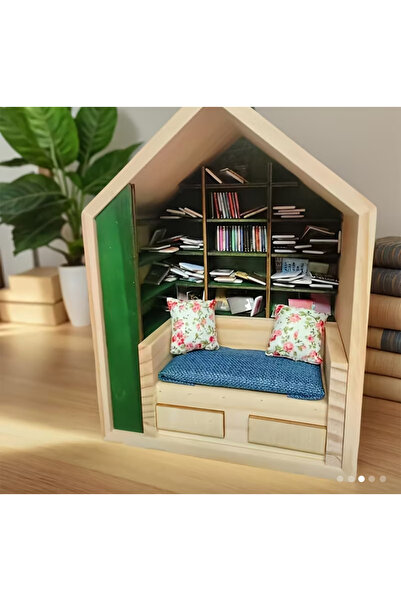 La Petite Boheme Cosy Home Minyatür Kitaplık Book Nook
