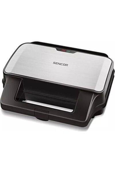 Sencor SSM 9940SS, 900 W, placi detasabile, Negru/Argintiu