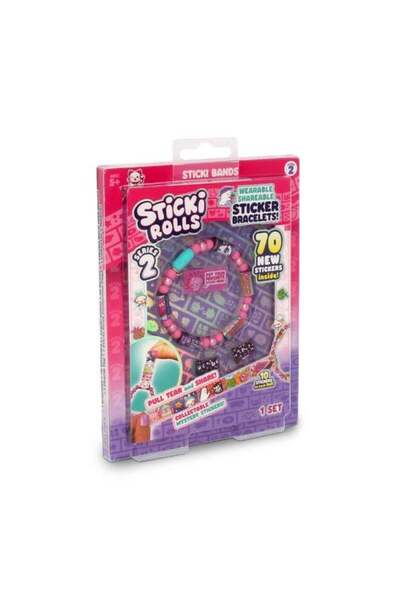 Sky Castle Sticki Rolls Series 2 Collectible Sticki Band Bracelet Making Kit