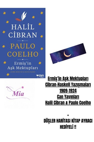 Can Yayınları Ermiş’in Aşk Mektupları Cibran-Haskell Yazışmaları 1909-1924 Ha...