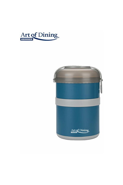 Heinner Dbl 920ml thermal pot, lid, blue