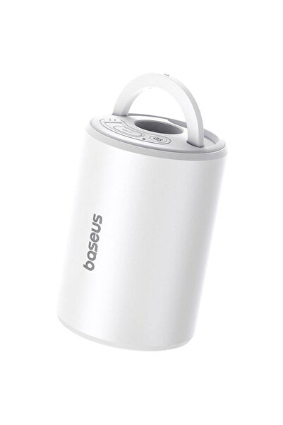 Baseus Small Air Pump, Portable, 5in1, LED Light, 240l/min - PocketGo (C11157700221-01) - White