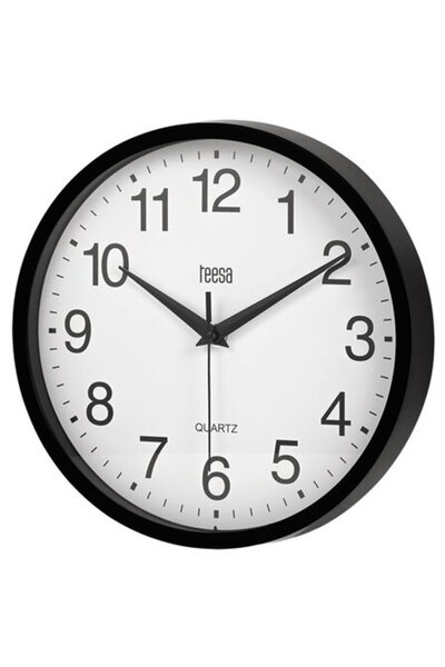 Teesa WALL CLOCK 25CM BLACK