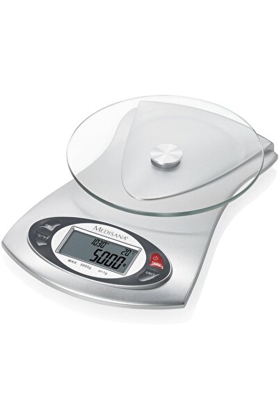 medisana Digital kitchen scale with clock and thermometer KS 220 40467, White...