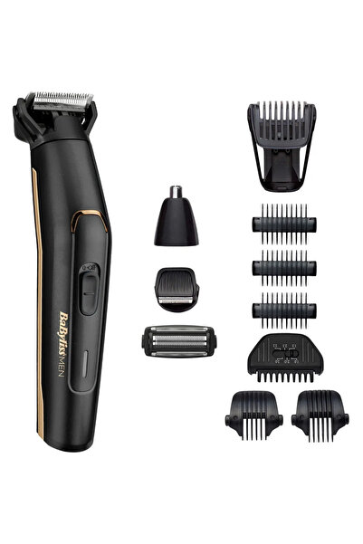 BABYLİSS MT860E Carbon Titanium 11in1 Multi Trimmer, 11 Accessories, 4 Heads,...