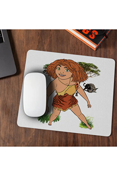 OEM Mousepad The Croods Eep Stone Age Drawings
