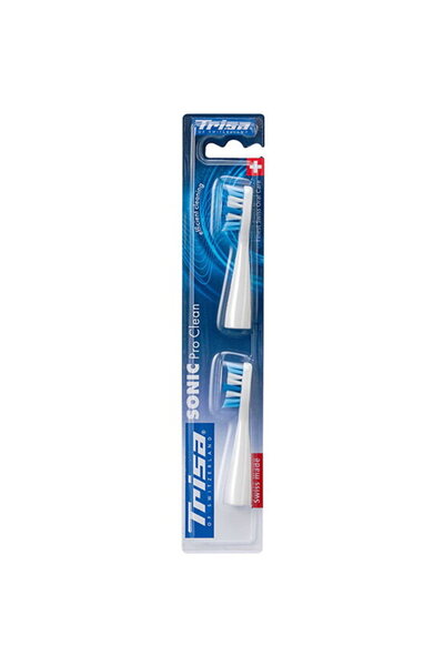 Trisa Rezerve pentru periute Professional Sonic 645281, contine 2 capete de s...