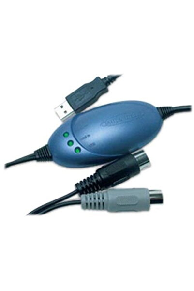 M-AUDIO Pinnacle Uno - Interfață MIDI cu 1 intrare/1 ieșire, alimentată prin magistrală USB, adaptor de interfață MIDI