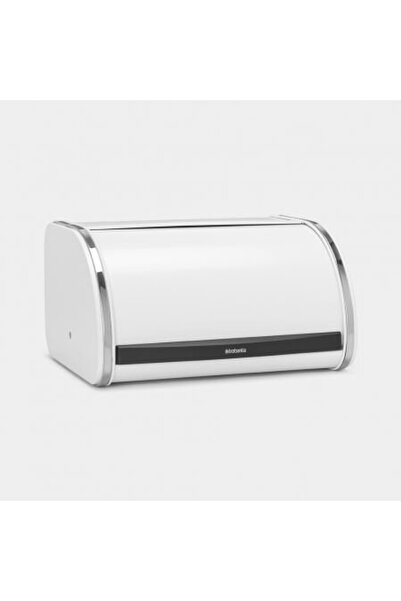 Brabantia Roll Top Folding Lid, Medium, Aluminum, White