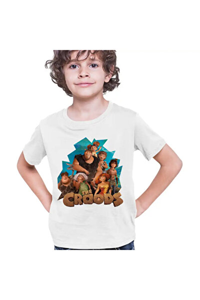 OEM Tricou Copii Baieti The Croods Aventuri Epoca de Piatra Familia Crood
