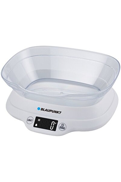 Blaupunkt FKS501, Digital kitchen scale, White, 5kg, 24 months