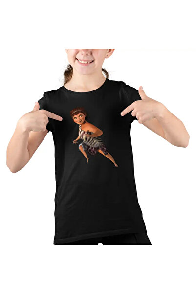 OEM Tricou Copii Fete The Croods Ugga Mama Familia Crood Epoca de Piatra Desene
