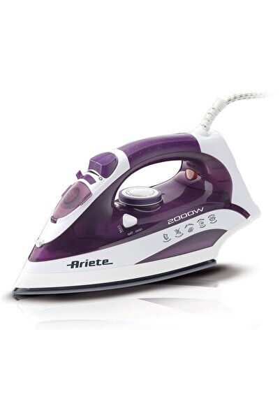 ARIETE 6235, 2000W, talpa ceramica, Alb-Violet