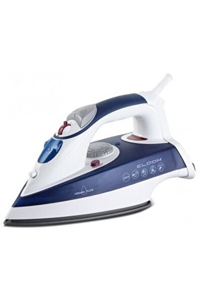 eldom ZELAZKO DA 28C Ceramic, 2200W, 155 cm, 25 g/min, White/Blue