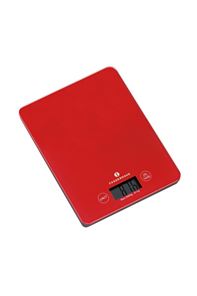 zassenhaus Kitchen Scale Digital Scale Balance Cool red