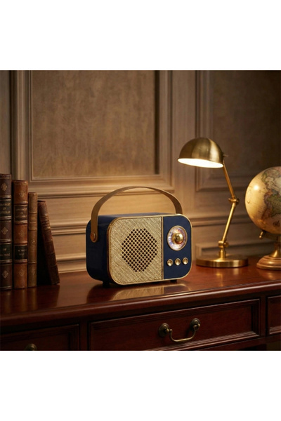 Epilons LED osvetljeni zvučnik crne boje