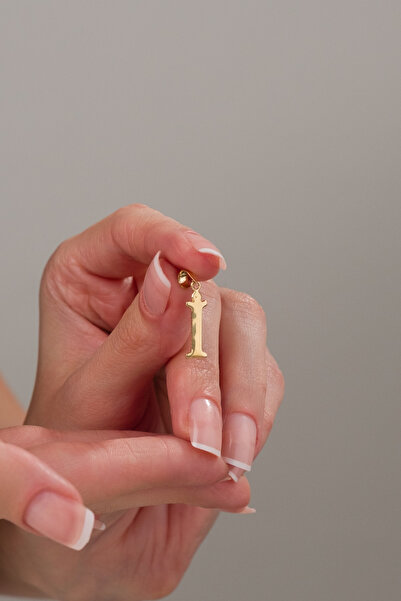 Zeynepli gold & jewelry 14 AYAR ALTIN ŞİRİN İ HARFİ KOLYE UCU