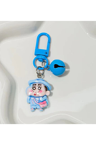 TChic زينة حقيبة بسحاب على شكل طفل بقبعة زرقاء