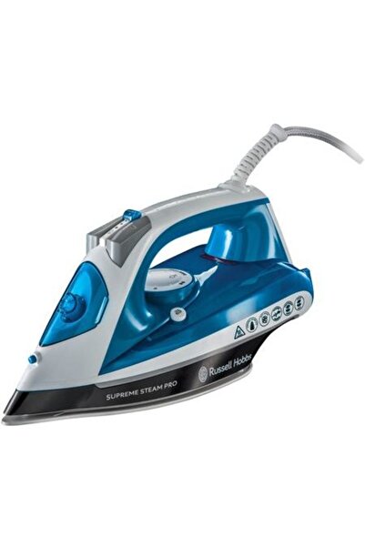 RUSSELL HOBBS Supreme steam pro 23971-56, ceramic soleplate, 2600 w, 0.31 l, 145 g/min, blue/white