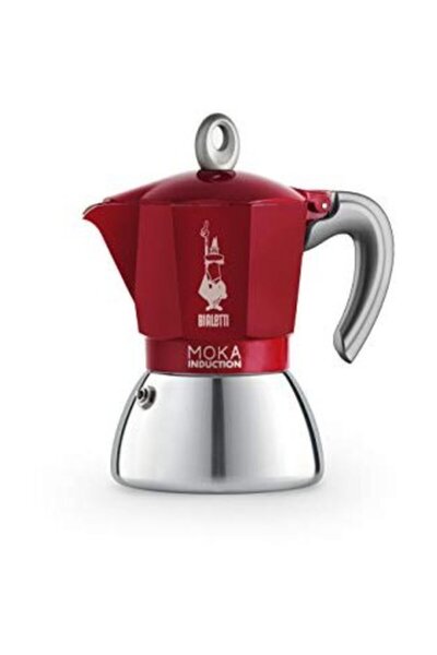 Bialetti Moka Induction 6 cesti (300ml) Rosu 2020